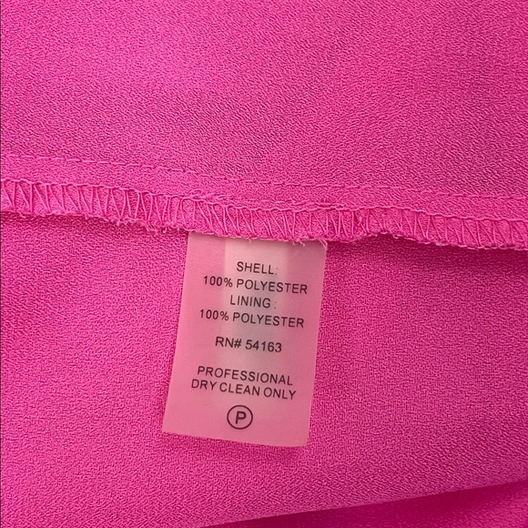 Tommy Hilfiger Sleeveless Pink Ruffle Hem Dress Ladies Size 8 - Picture 11 of 14